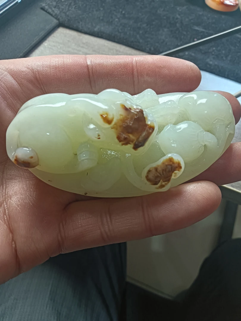 和田玉挂件手把件