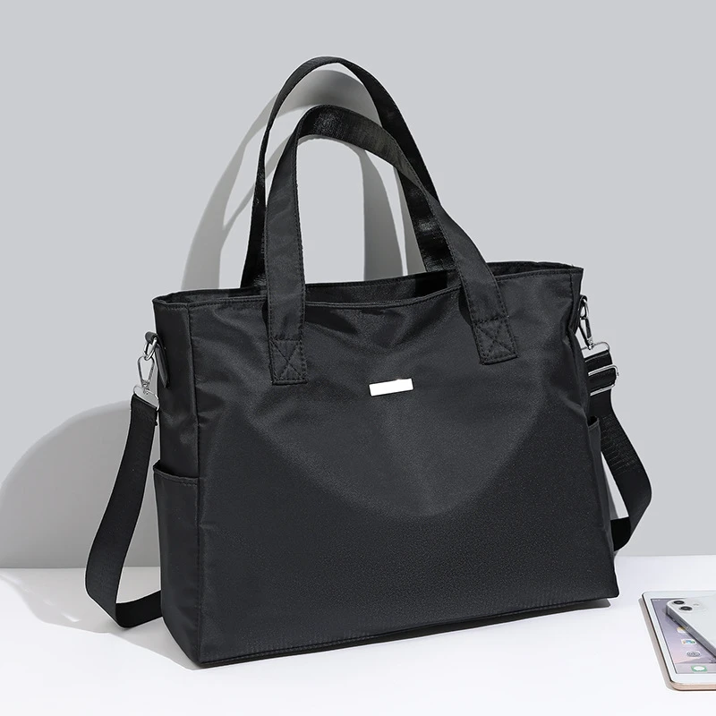 手提旅行包女短途行李袋大容量轻便学生健身男游出差门拉链便携