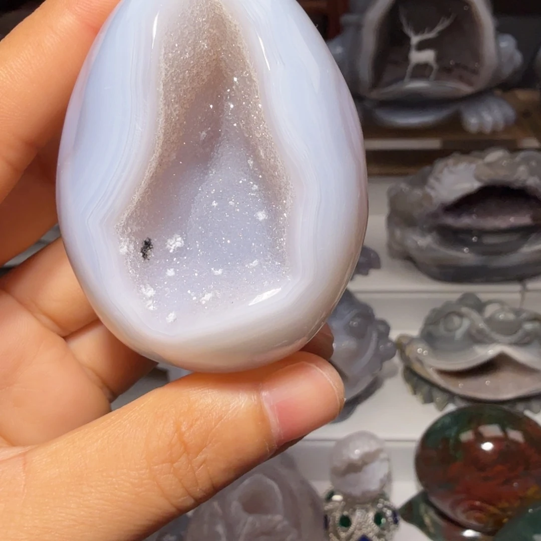 玛瑙/玉髓未镶嵌摆件