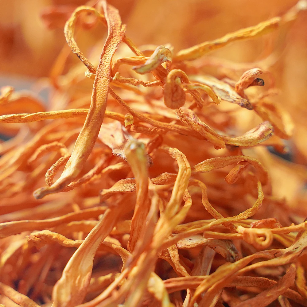 云南特产虫草花干货脆嫩爽滑适合炒菜凉拌煲汤