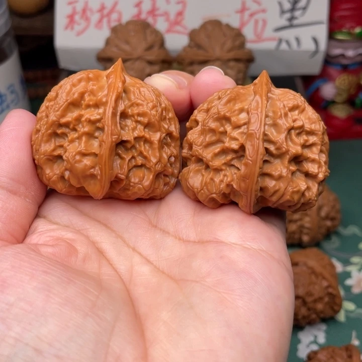 【闪购商品】把件文玩核桃41梨木台