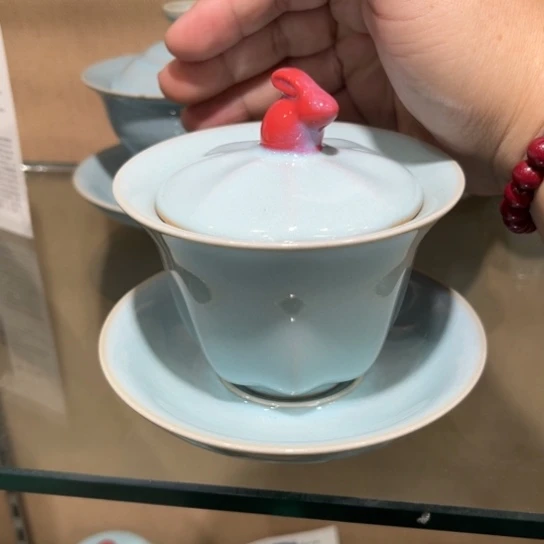 瓷片陶瓷茶具汝瓷茶具