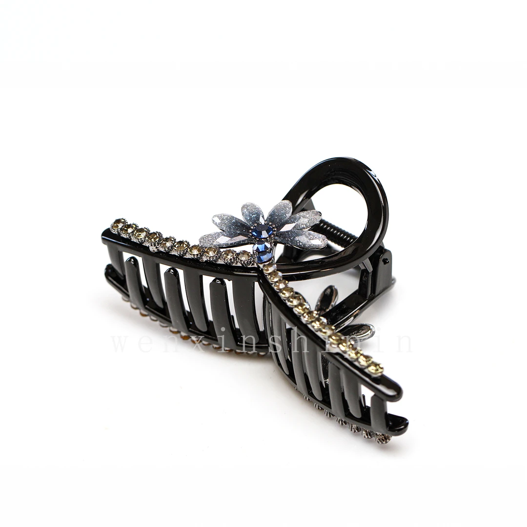 2017轻奢蓝雏菊大抓夹