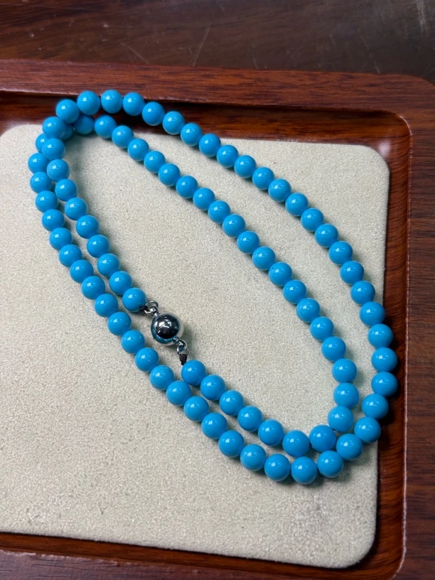 【艺品堂】6mm 湖北s 圆珠 项链  微微瑕