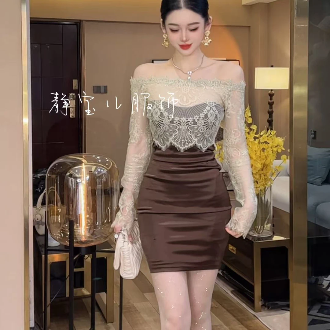 静宝儿【莉亚风情】显瘦气质高雅连衣裙