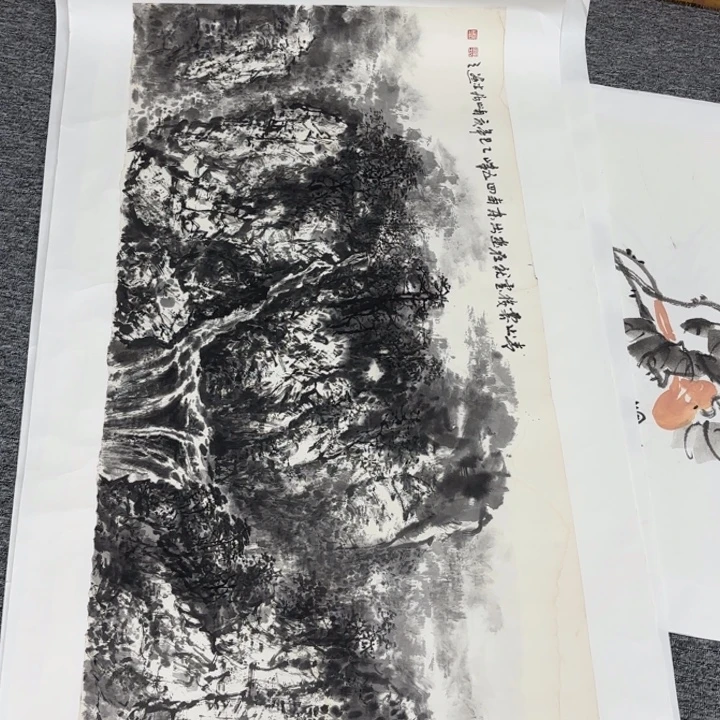 国画绘画作品多次参加