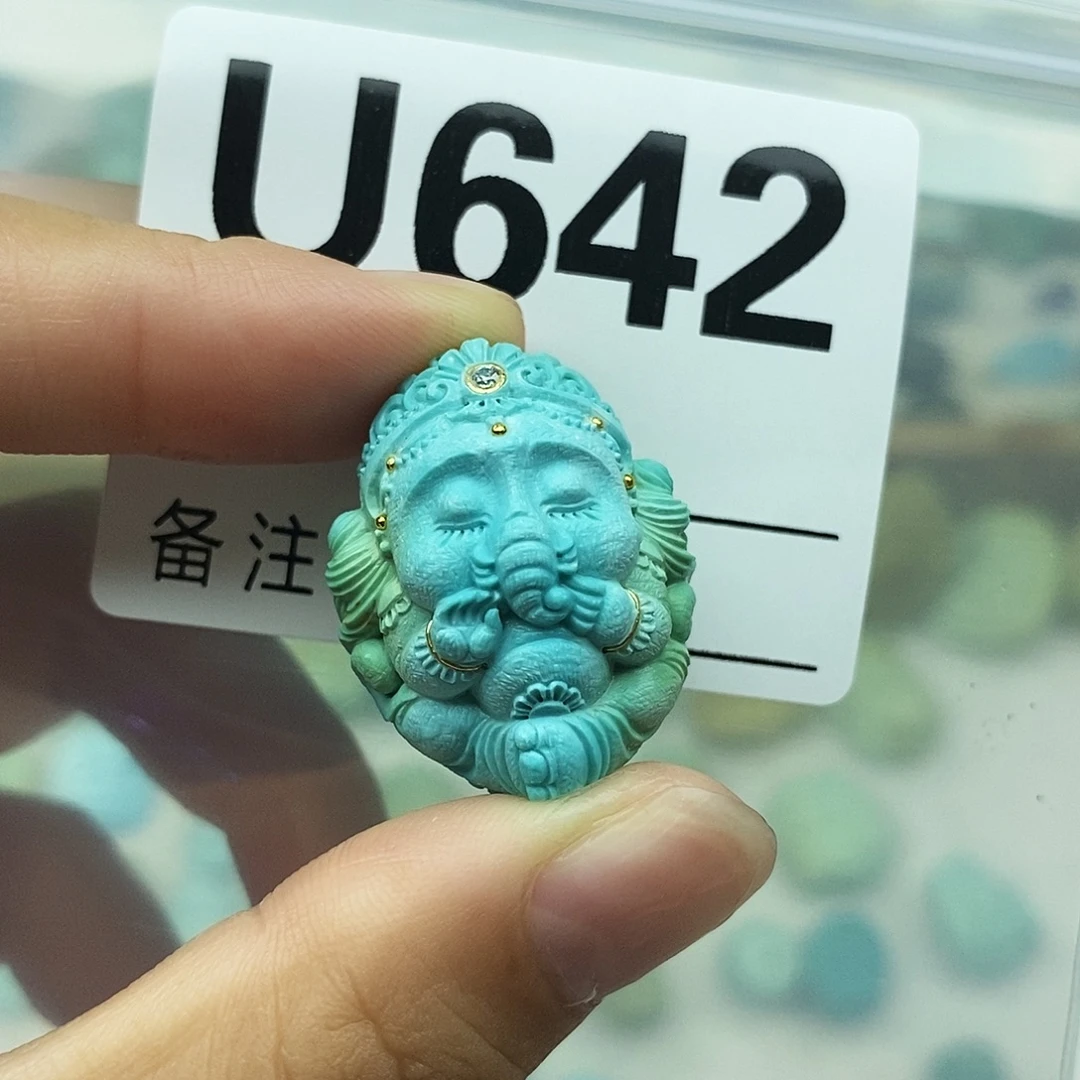 未镶嵌绿松石配饰