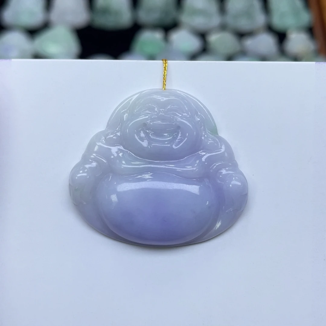颈饰未镶嵌翡翠佛公