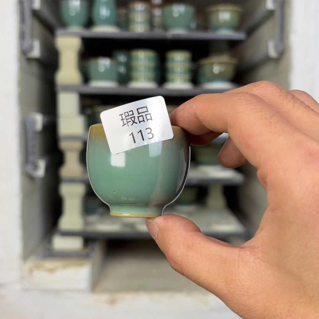 摆件钧瓷茶器手工窑变