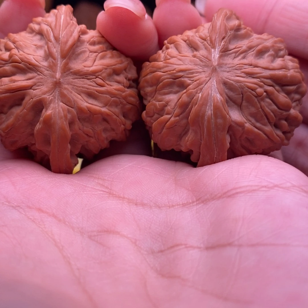 吊坠文玩核桃刘****)磨盘43尺头茬
