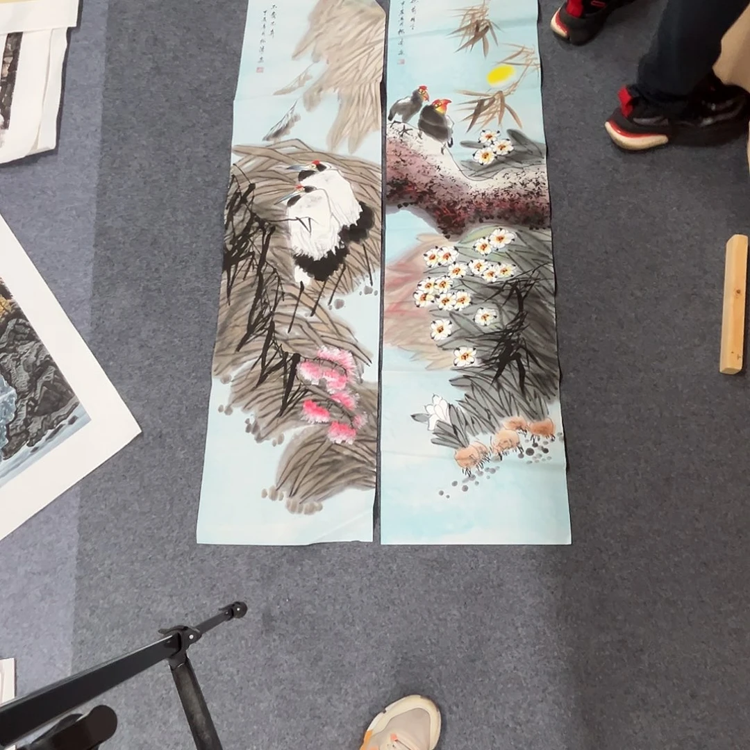 国画精品手绘国画作品