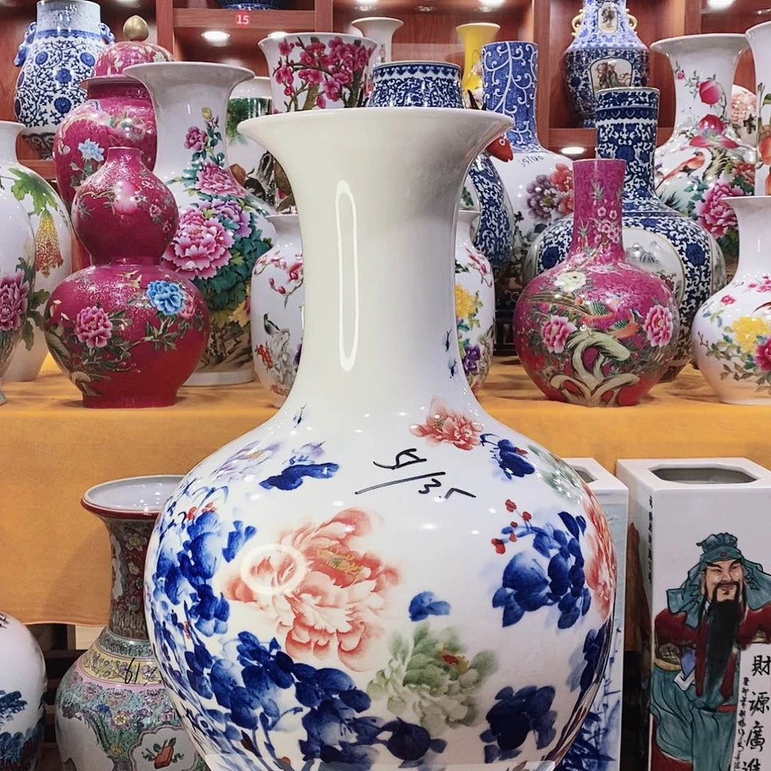 摆件梦**香景德镇陶瓷赏瓶
