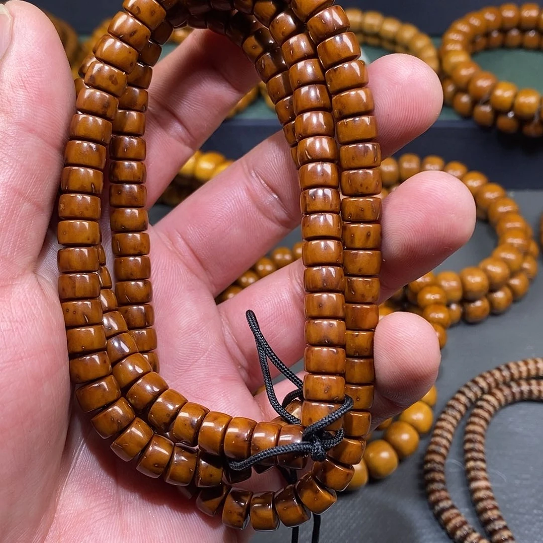 菩提顧*卿实心紫金鼠厚药片8*5脖挂