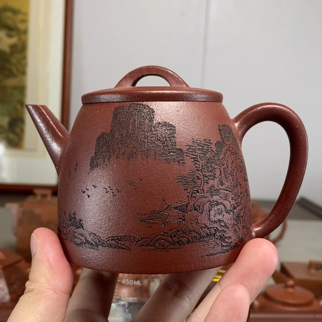 茶壶紫砂原矿泥料传统工艺制作