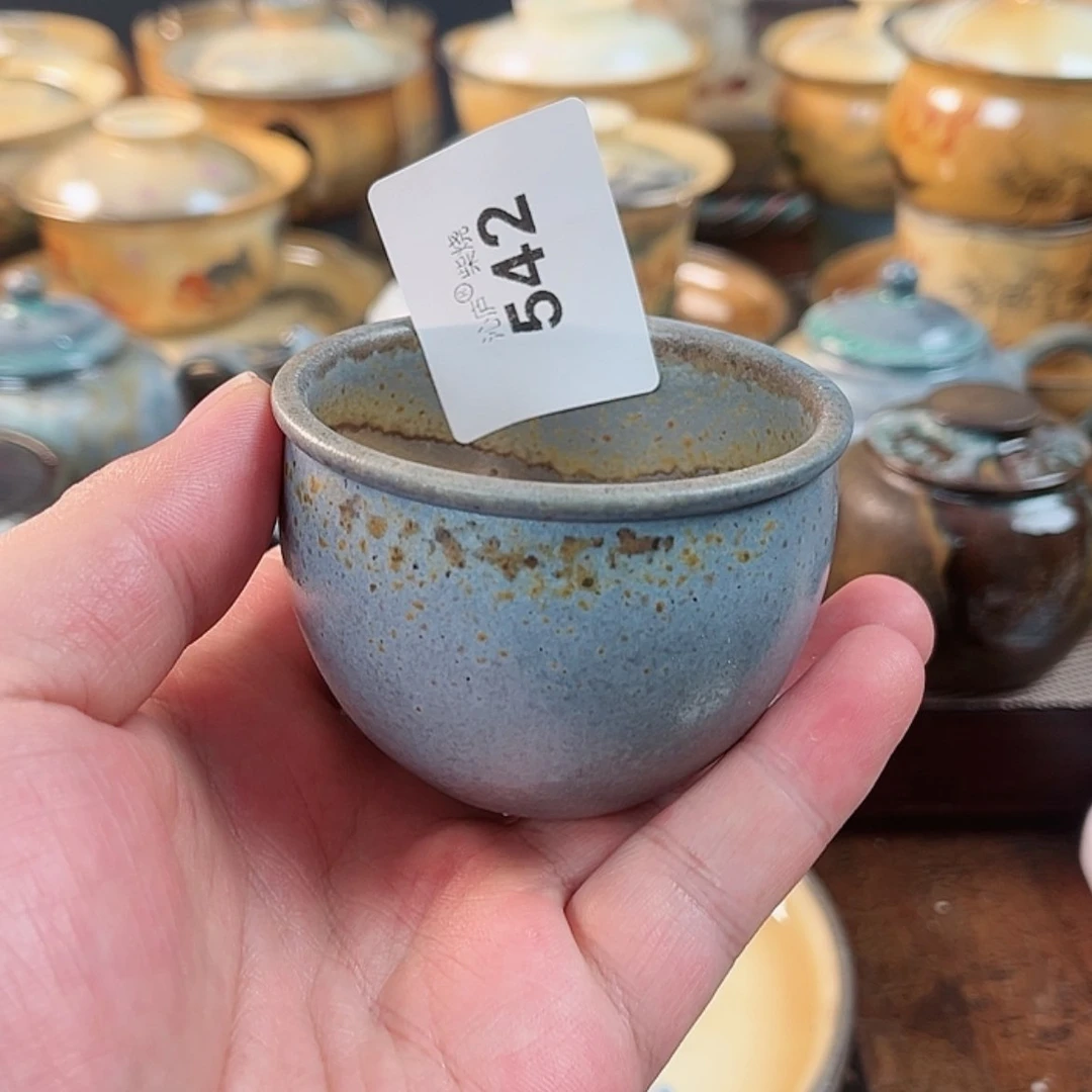 【闪购商品】一***?沁庐柴窑古法柴烧全手工茶具