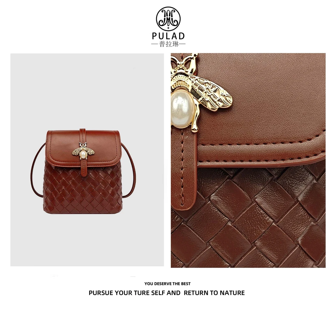 【工厂直销】潮流编织时尚2025新款春夏爆款斜挎包8023