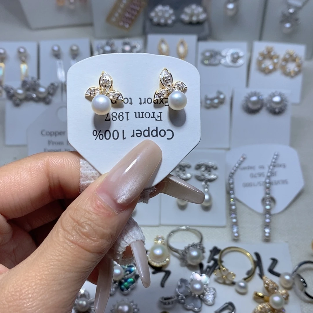 耳饰淡水珍珠未镶嵌