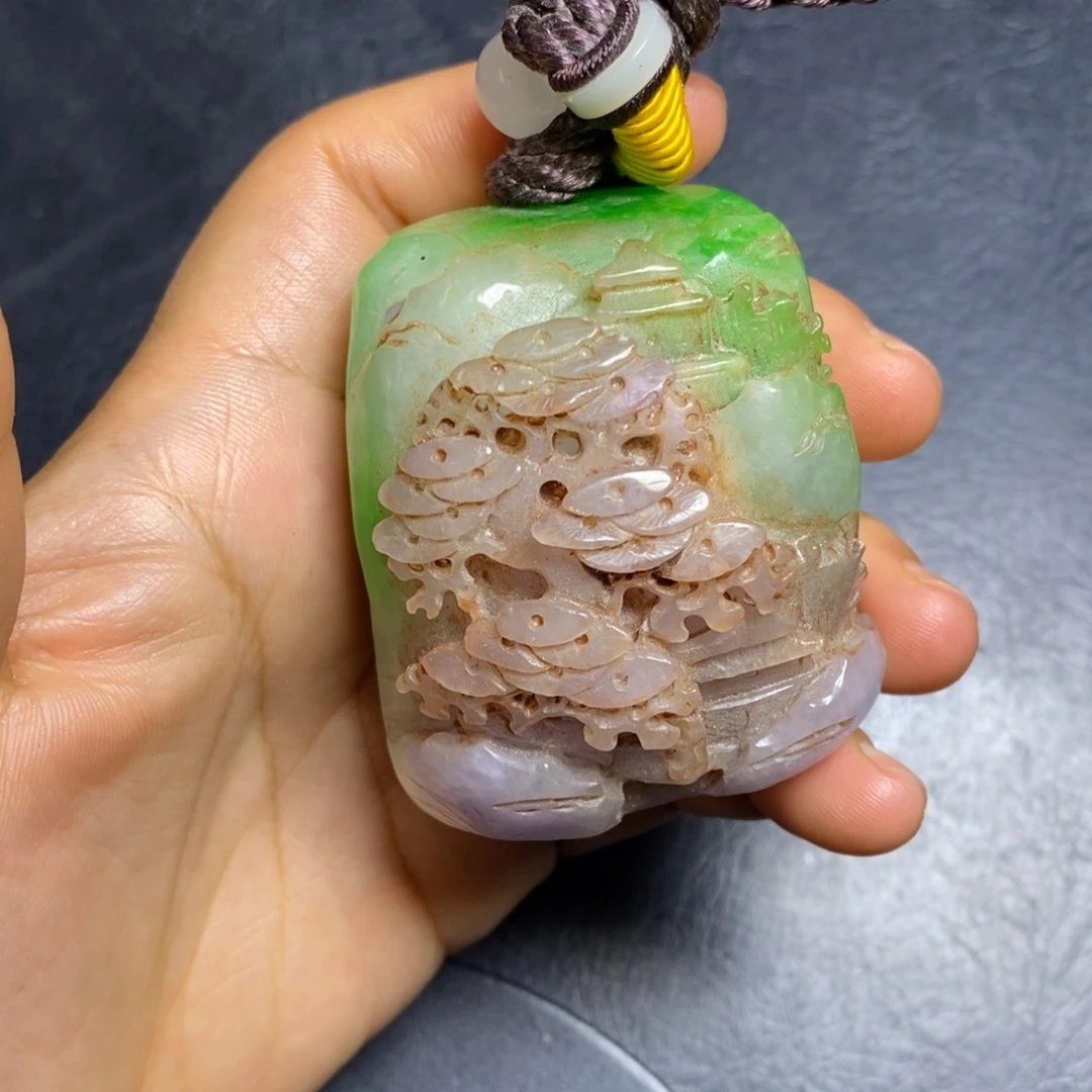 吊坠白玉菩提精品玉