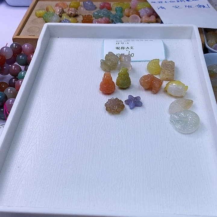 玛瑙/玉髓雕刻件未镶嵌A*