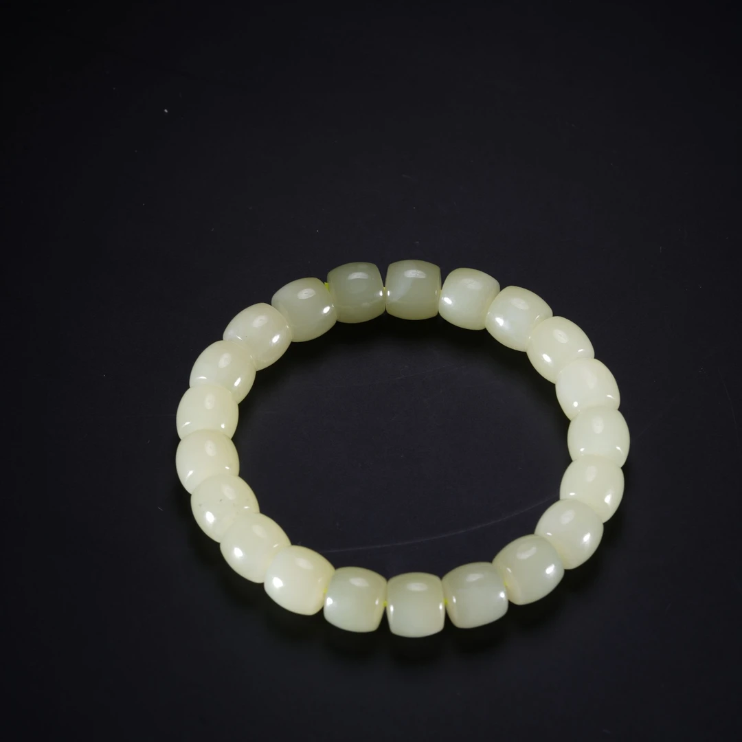 HTY4-37臻藏·和田黄玉手串【玉石拍卖】