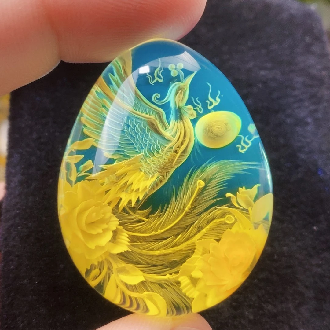 【闪购商品】金珀吊坠(不含链)未镶嵌