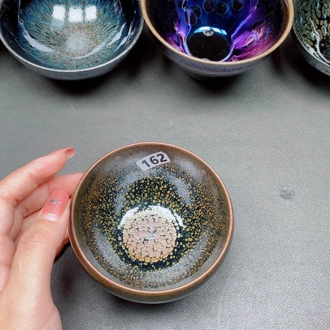 茶盏建窑建盏主人杯162