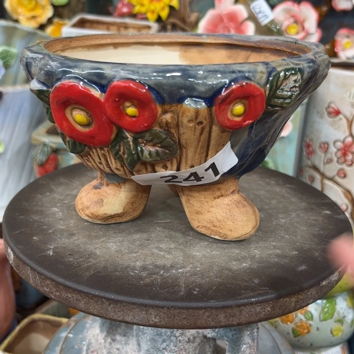 紫砂花盆粗陶材质多肉花盆