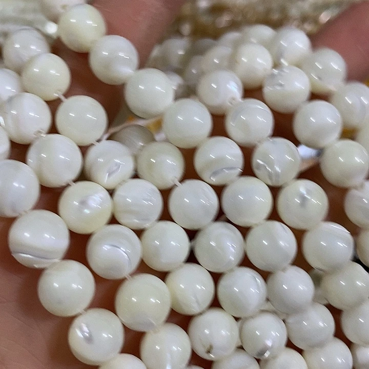 9mm月光落圆珠一条