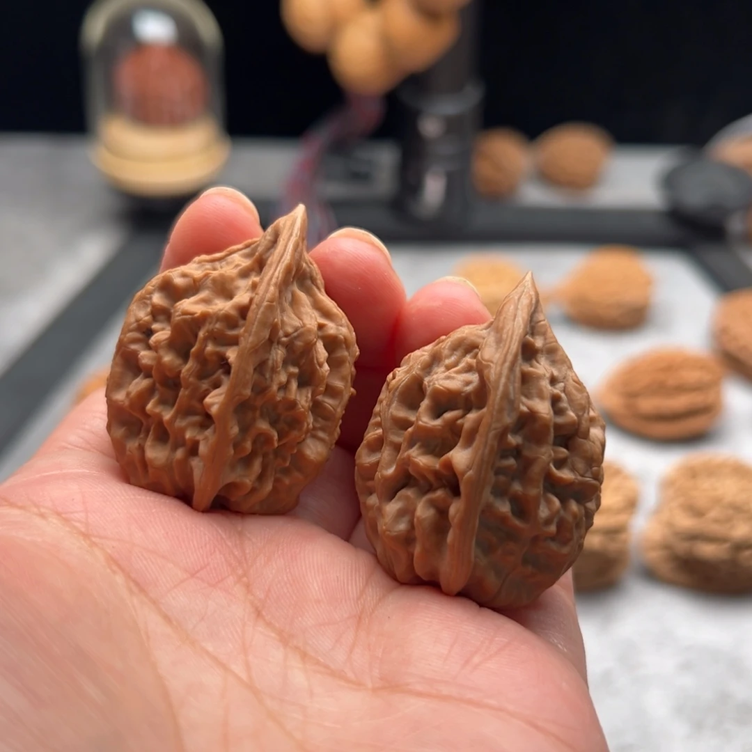 吊坠文玩核桃油腊鸡【3304】33.32.43