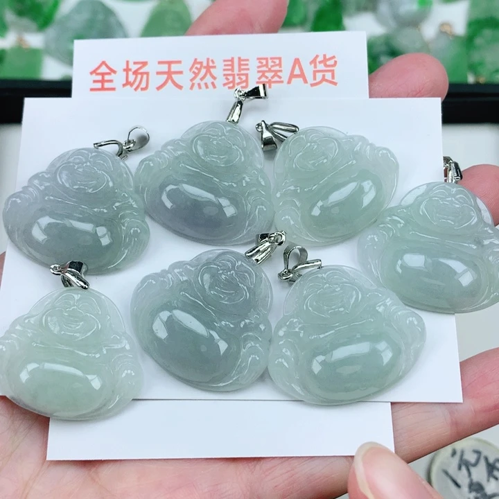 翡翠未镶嵌颈饰多样性发其1