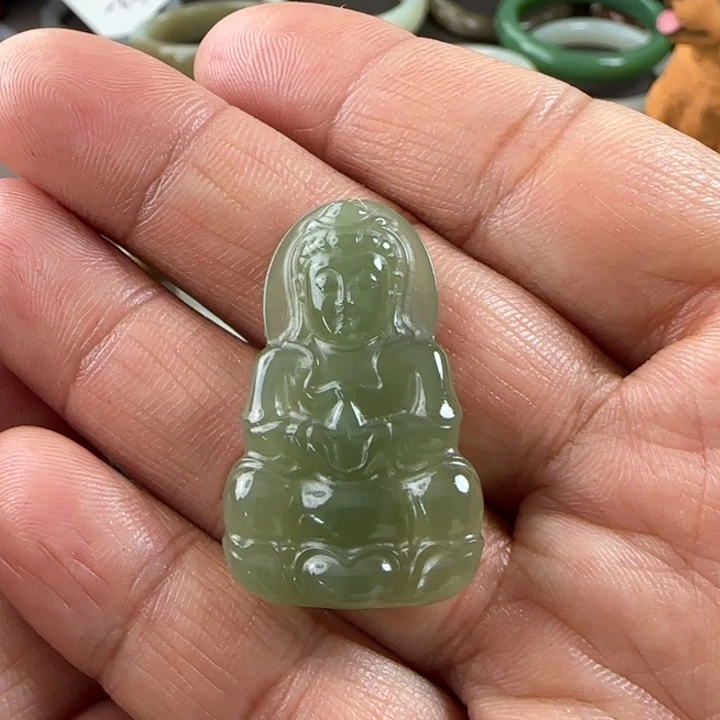 和田玉挂件未镶嵌