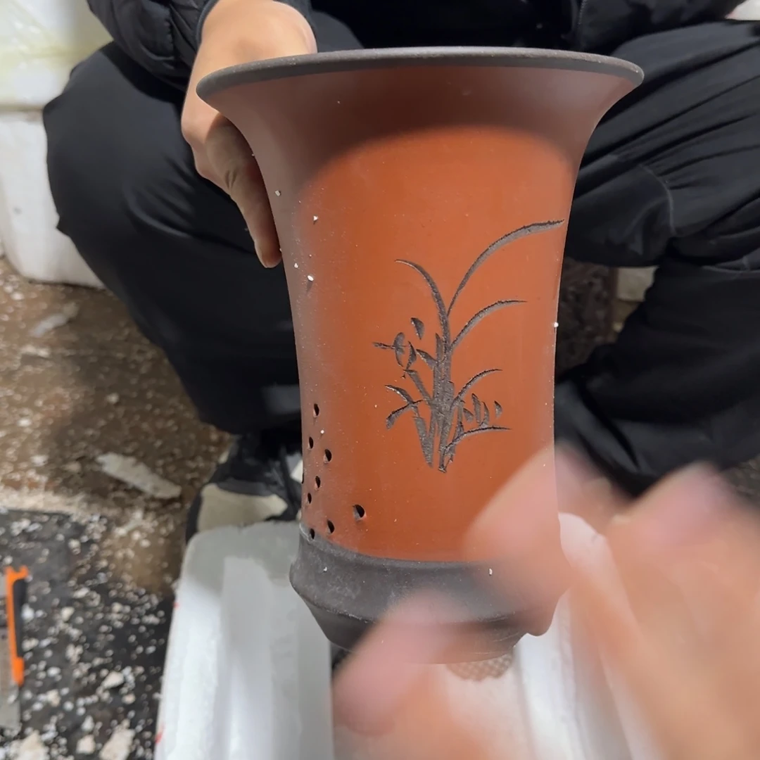 花盆紫砂口径15.20口径