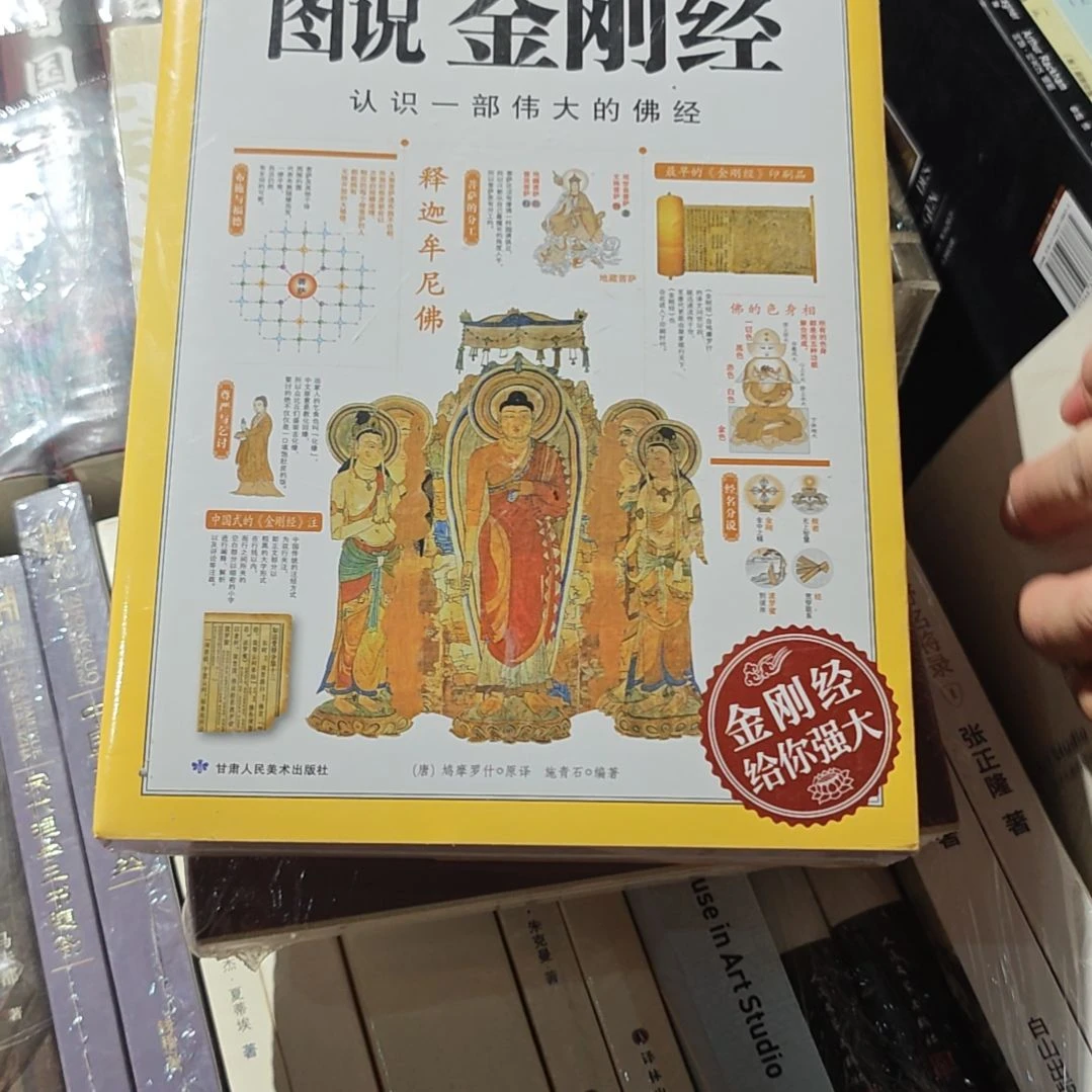 图说金刚经平装塑封库存书