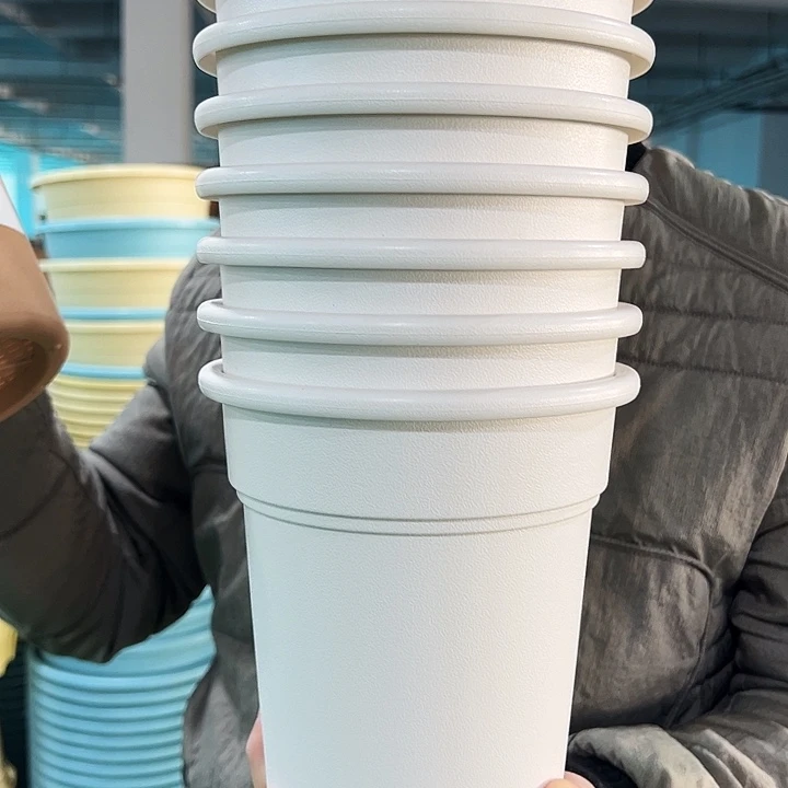 正品翻边口16.5高17.5白色无托8只