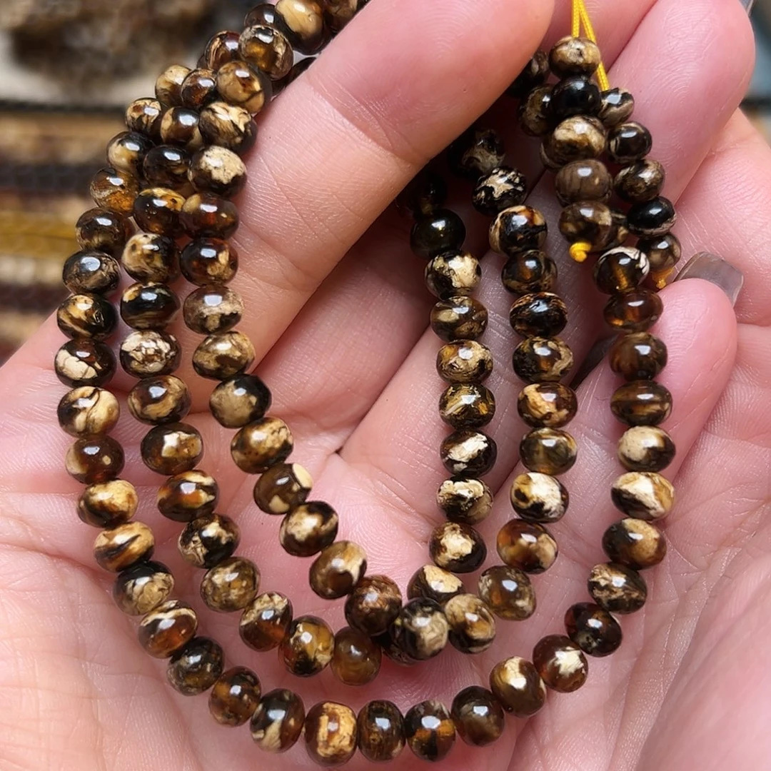 琥珀未镶嵌裸石抚顺琥珀20099六