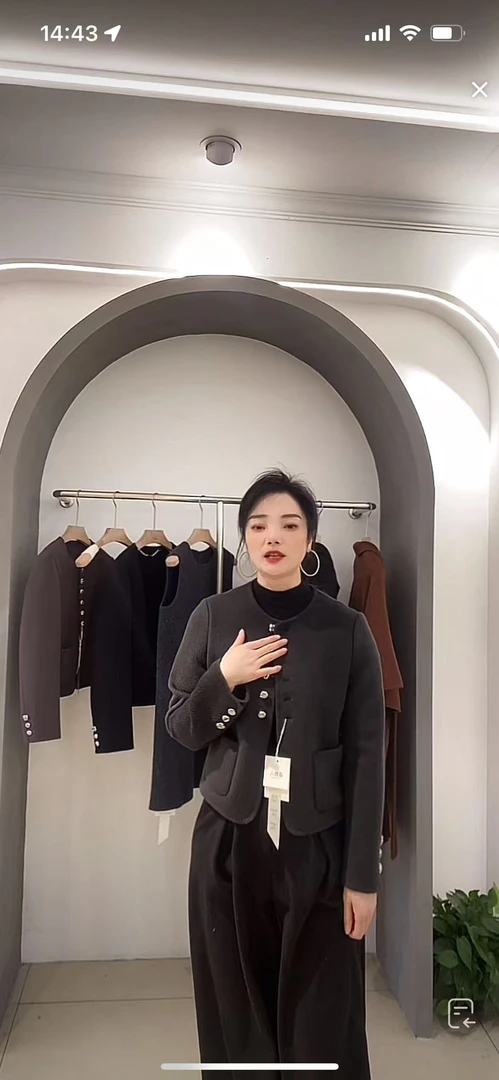 1852小香风羊毛好好孤品