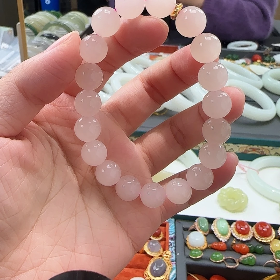 和田玉未镶嵌手串10