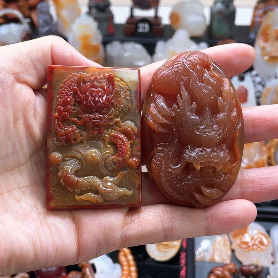 【闪购商品】玛瑙/玉髓珠宝半成品未镶嵌旧**里