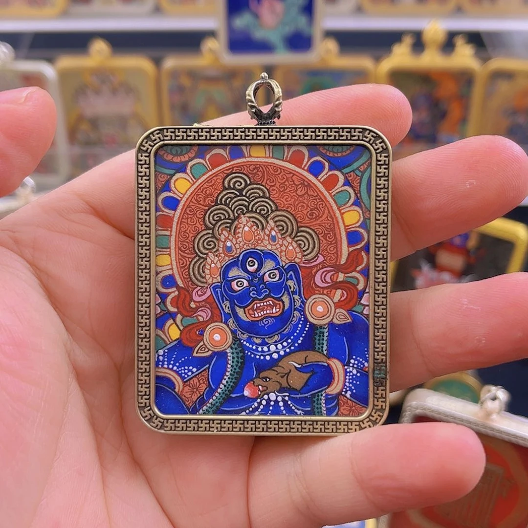 青海热贡纯手绘唐卡