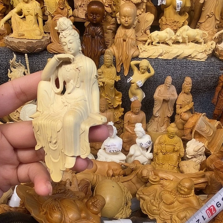 黄杨木黄杨木瑕疵观音