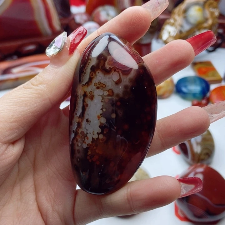 玛瑙/玉髓珠宝奇石未镶嵌周*龙