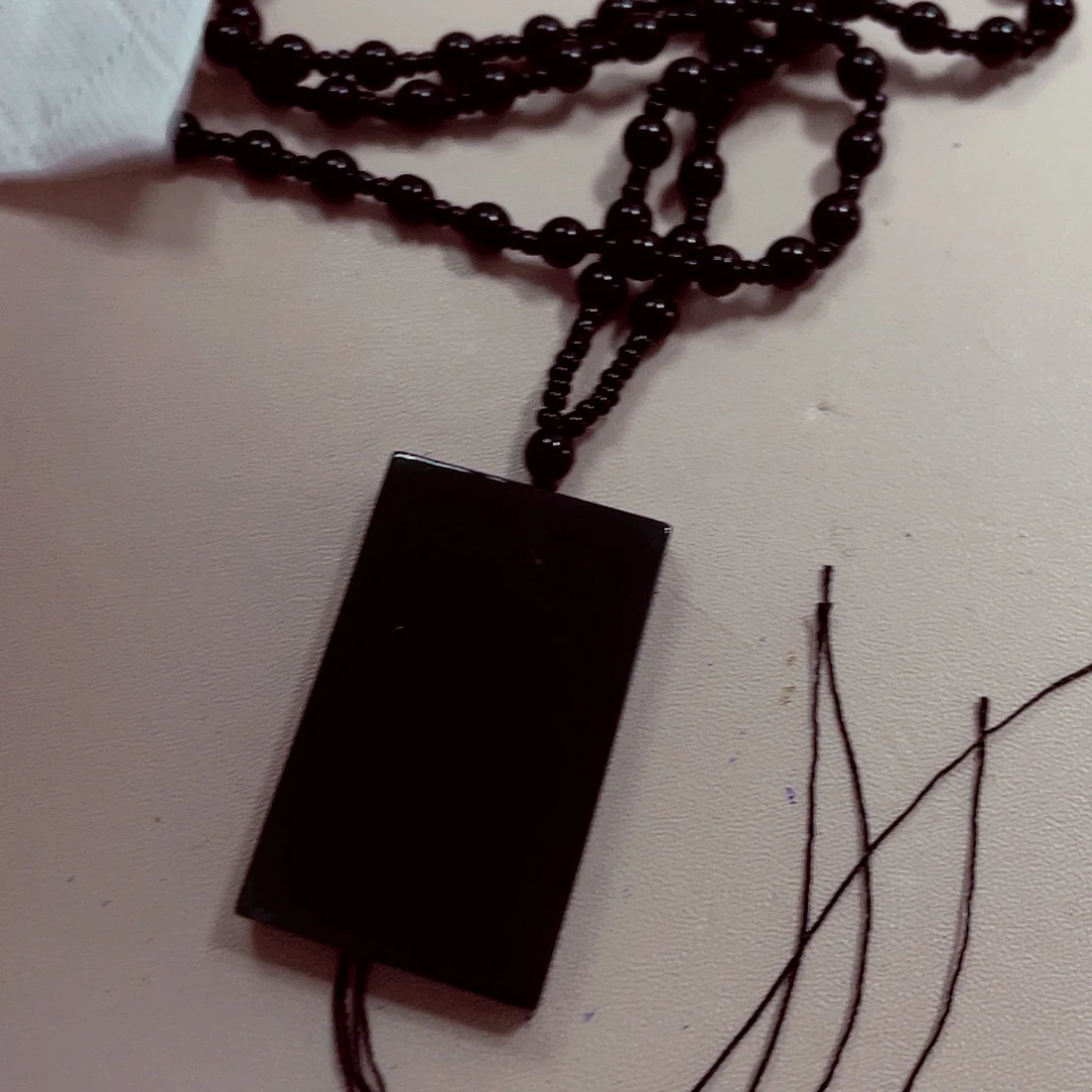 翡翠未镶嵌颈饰先鉴后发一物一证