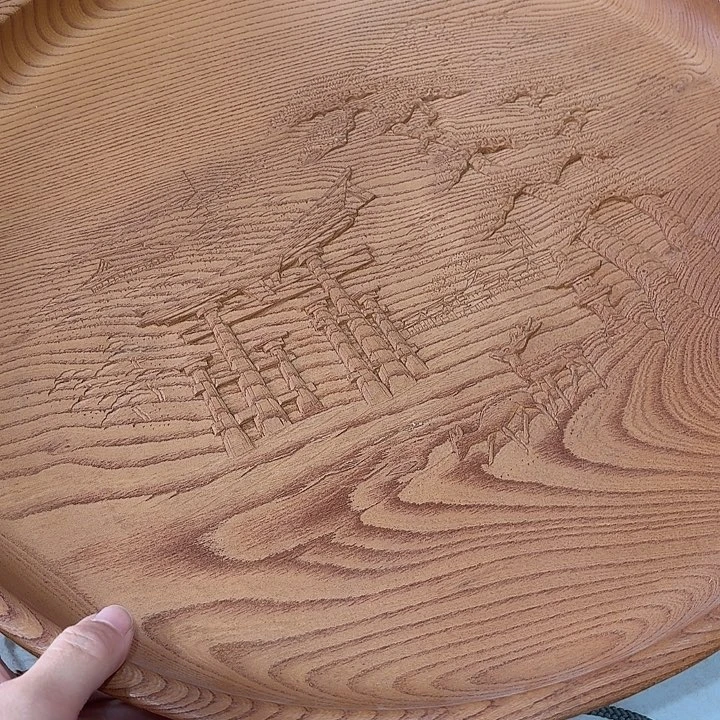 ****哈香榧木木雕作品欣赏