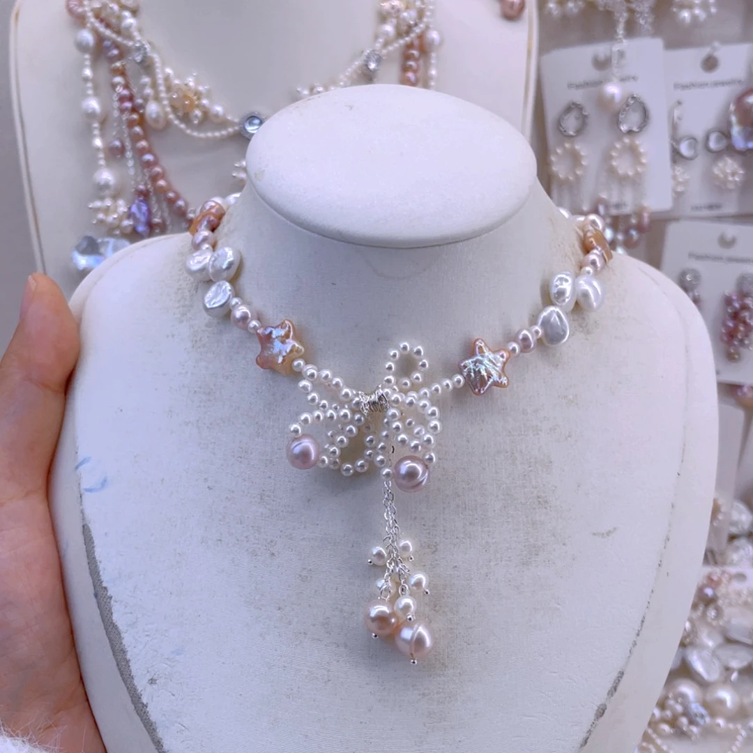 未镶嵌耳饰淡水珍珠