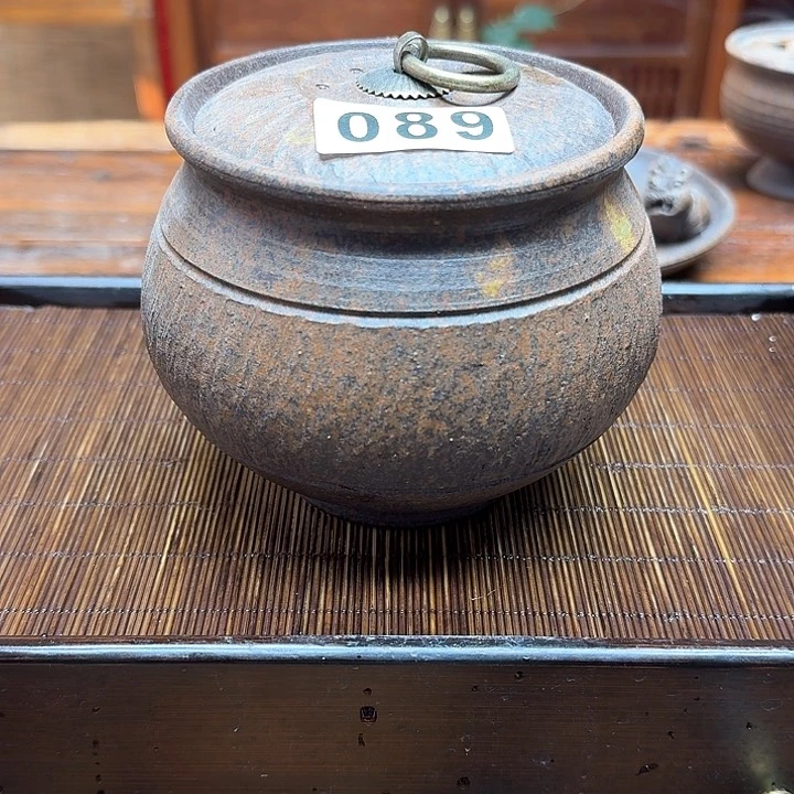 纯手工制作粗陶茶具