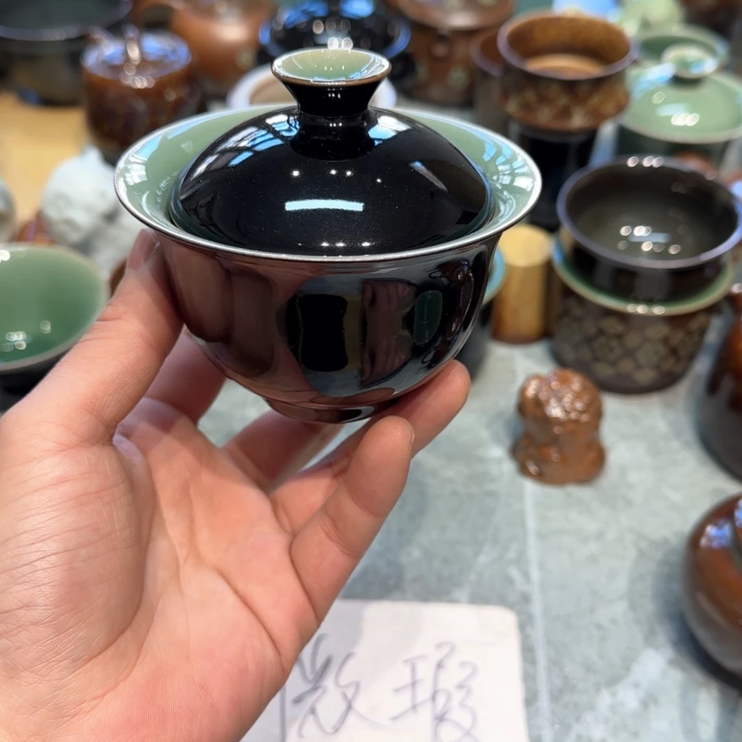 小金茶具青瓷茶器