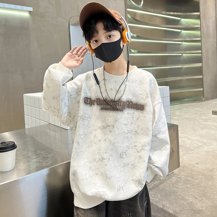 男童加绒加厚卫衣6-12岁中大童男孩秋冬款儿童打底春秋韩版上衣