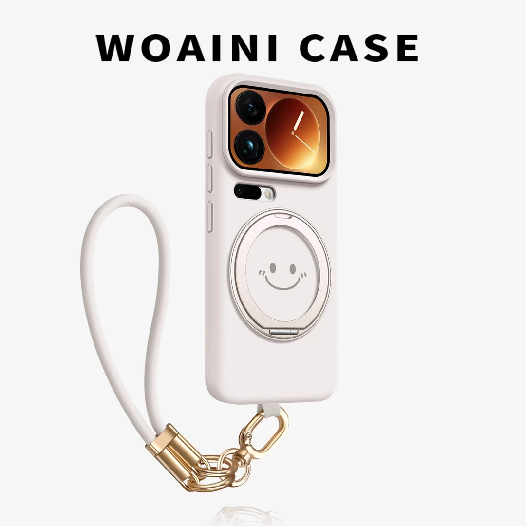 360磁吸支架适用小米17Promax手机壳15ultra手绘网红同款潮牌