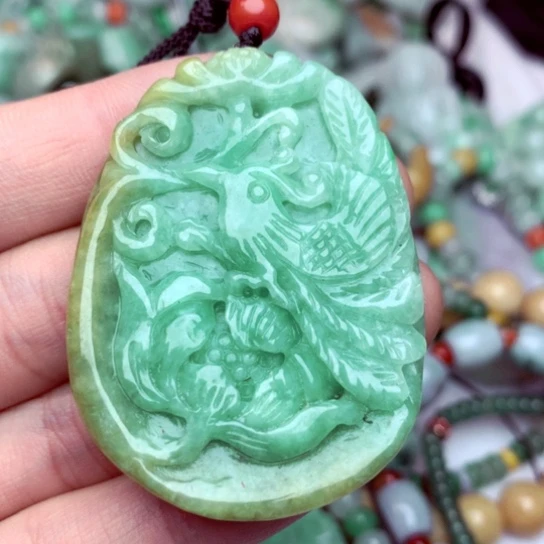 翡翠吊坠(不含链)未镶嵌