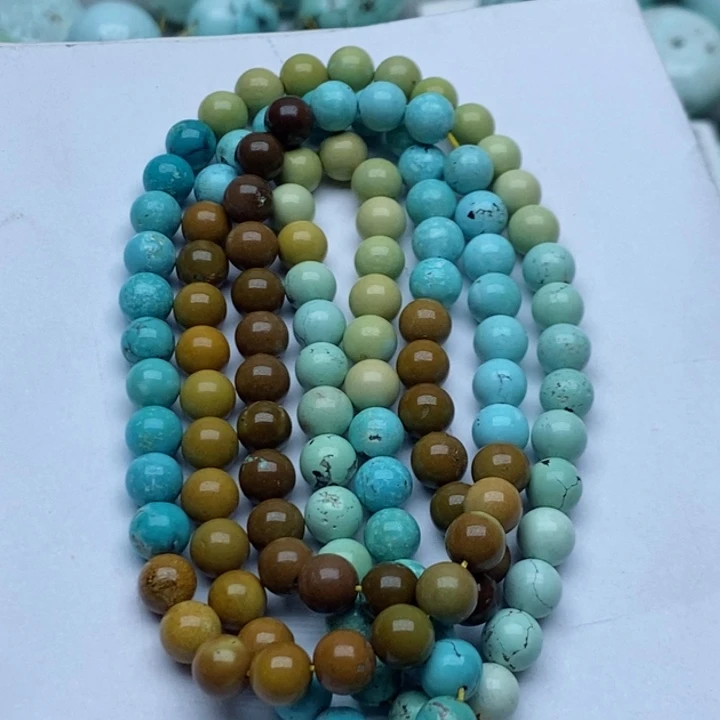 未镶嵌绿松石珠宝奇石